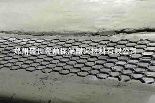 盛世金鼎耐磨耐火可塑料施工现场